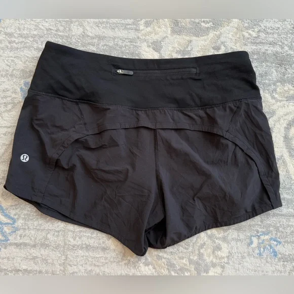 Lululemon Run Times Short II *4" Black (First Release) *Flawed - Picture 2 of 14